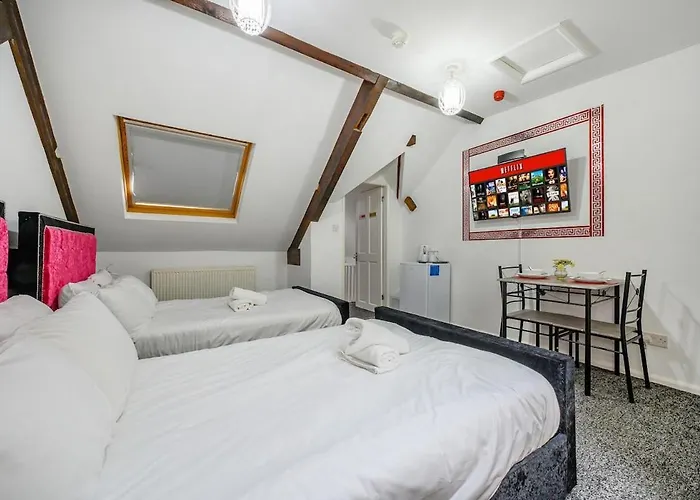 Apartamento Rb1gh- Cosy, Free Parking & Fast Wi-fi *